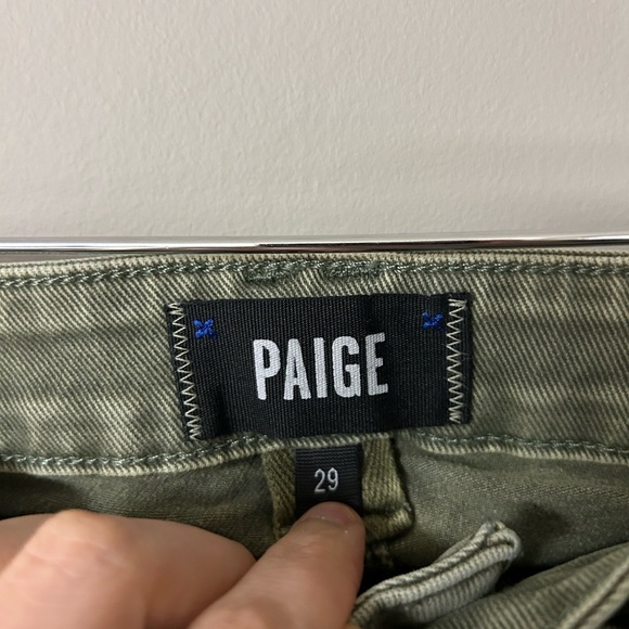 Paige Cindy Set in Pockets High Rise Straight Leg Jeans - Picture 4 of 4